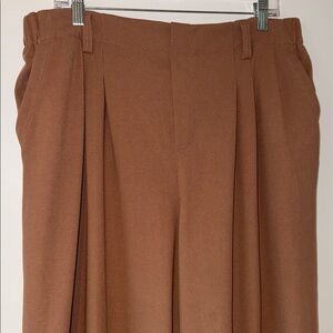 Halara Wide-Leg Pants - Camel XL